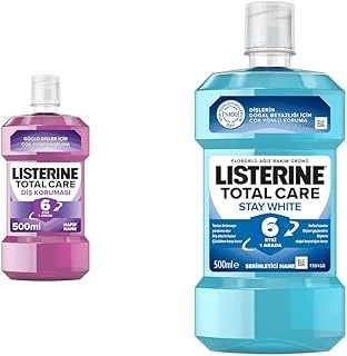 Listerine Total Care Koruması Ağız Bakım Suyu 500 Ml Listerine Total Care Stay White Günlük Ağız Bakım Suyu 500 Ml ürün görseli 1