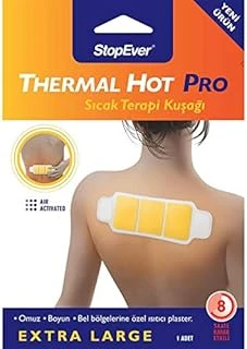 Stopever Thermal Sıcak Kuşağı - 6'Lı Paket | Bel, Boyun, Omuz Kas Ağrılarına Karşı 8 Saat Etkili Isı Bandı | Hava Ile Aktifleşen Doğal Isı | Bel, Boyun, Omuz İçin Ekstra Geniş Boyut ürün görseli 1