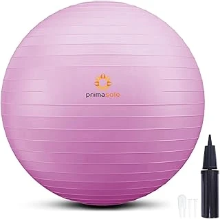 Primasole Denge İstikrarı Için Egzersiz Topu Fitness Egzersiz Evde Yoga Pilates Ev Ofis Spor Salonu Hamilelik Için Doğum Topu, Ofis Top Sandalyesi ürün görseli 1