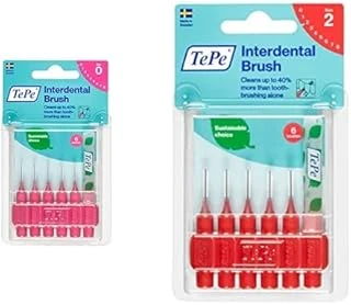 Tepe Blister 0.4 Mm 0 Beden Arası Fırçası Pembe (1 X 6 Adet) Tepe Blister 0.5 Mm - Kirmizi Arayüz Fırçası (1 X 6 Adet) ürün görseli 1