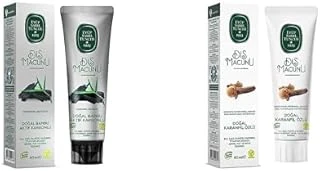 Doğal Macunu Seti (Bambu Karbonlu Karanfil Özlü, 2 X 90 Ml) ürün görseli 1