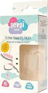 Sevgi̇ Bebe 2'Li Silikon Parmak Bebek Fırçası ürün görseli 1