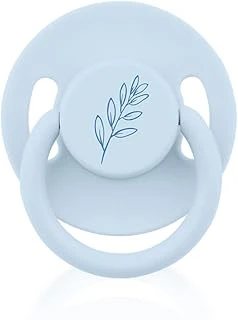 Wee Baby Pure Yuvarlak Uçlu Kauçuk Emzik No:1 - Mavi̇ ürün görseli 1