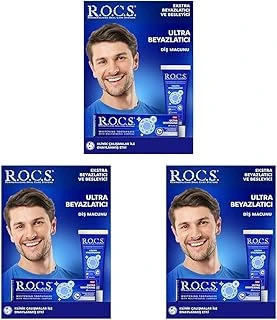 R.O.C.S. Whitening Beyazlatici Macunu, 94G (3 Paketi) ürün görseli 1