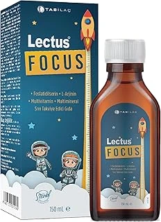 Lectus Focus 150 Ml Likit Fosfatidilserin L-Arjinin Multivitamin Multimineral Şurup ürün görseli 1