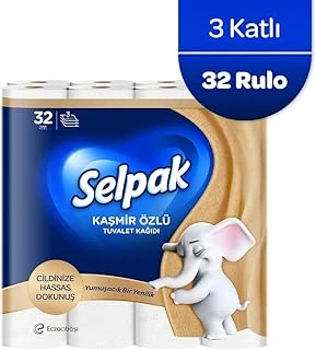 Selpak Extra Kaşmir Özlü Tuvalet Kağıdı 32 Li ürün görseli 1