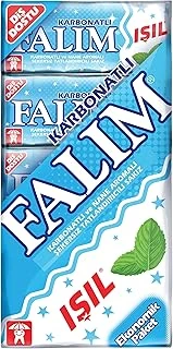 Falım 5'Li Işıl Karbonat Nane Aromalı Şekersiz Sakız 40 Gr ürün görseli 1