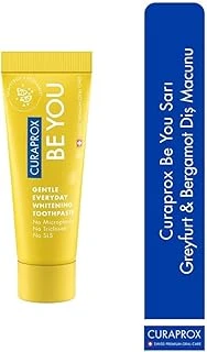 Curaprox You Sarı/Greyfurt&Bergamot Macunu 10Ml ürün görseli 1