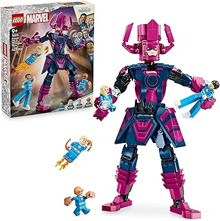 ǀ Fantastik Dörtlü, Galactus Yapım Figürüne Karşı 76316-9 Yaş Üzeri Çocuklara Süper Kahraman Minifigürü İçeren Yapım Seti, Doğum Günü Hediyesi Fikri (425 Parça) ürün görseli 1