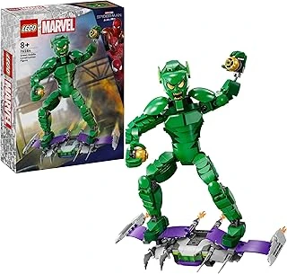 Green Goblin Yapım Figürü 76284 – 8 Yaş Üzeri Çocuklar Için Süper Kahraman Hediyesi Fikri, 2 Bal Kabağı Bombası Dahil Aksesuarlar İçeren Yaratıcı Oyuncak Yapım Seti (471 Parça ürün görseli 1
