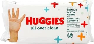 Huggies Bebek All Over Clean Islak Mendil 1 Paket X 56 Adet ürün görseli 1