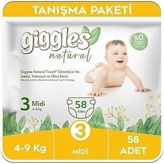 Giggles 3 Numara Midi 1 Paket 58 Adet ürün görseli 1