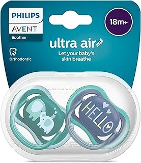 Air Emzik, Ay+, Erkek Bebekler Için, 2’Li Paket, Ortodontik Silikon, Geniş Hava Delikli, Mikrodalga Sterilize Edilebilir, Bpa İçermez, Scf349/18 ürün görseli 1