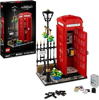 21347 Ideas Kırmızı Londra Telefon Kulübesi ürün görseli 1