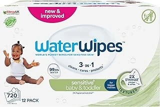 Waterwipes Çocuk Bio Islak Mendil 60 Lı X 12 Adet (720 Yaprak) - Toddler ürün görseli 1