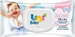 Uni Baby İlk Adım Islak Mendil 52'Li ürün görseli 1