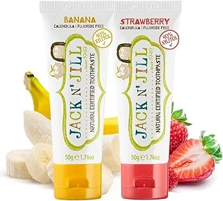 N' Jıll N Jill Doğal Macunu - Çilek & Muz 2'Li Paket (2X50G) ürün görseli 1