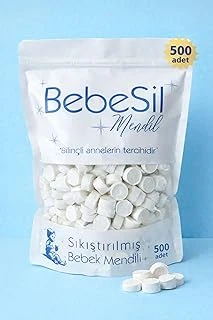 Sıkıştırılmış Bebek Mendili 500 Adet ürün görseli 1