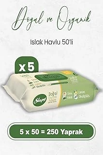 Sleepy Doğal Organik Islak Mendil 50 X 5 Adet (250 Yaprak) ürün görseli 1