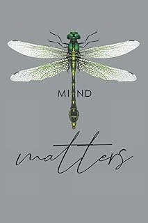 Independently Published Mind Matters Dragonfly Insect Ambition Motivation Focus Psychology: Puzzle Book - Funny Dragonfly Thought Spirit, Gift Idea - A5 (6X9) - 125 Pages - ... Puzzle, Note, Book, Sk ürün görseli 1