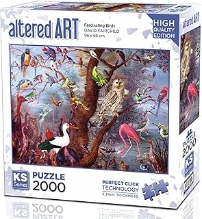 22515 Fascinating Birds 2000 Parça Puzzle -Ks Puzzle ürün görseli 1