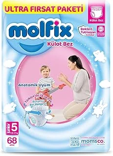 Molfix Külot Bez 5 Beden Junior Fırsat Paketi 68 Adet ürün görseli 1