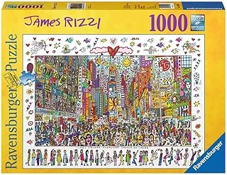 Ravensburger 1000 Parça Puzzle James Rizzi-Times Square ürün görseli 1