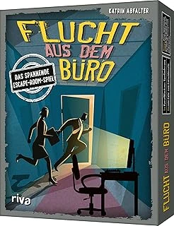 Flucht Aus Dem Büro – Das Spannende Escape-Room-Spiel: Entkomme Deinem Chef. Das Perfekte Geschenk Für Alle Escape-Room-Spiel-Fans. Mit Rätselseiten Zum Freirubbeln. Ab 12 Jahren ürün görseli 1