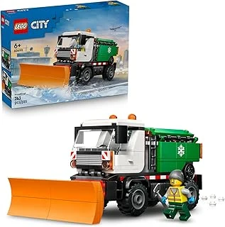 City Kar Küreme Aracı 60490 – 6 Yaş Üzeri Erkek Kız Çocuklar Için Sürücü Minifigürü İçeren Yaratıcı Oyuncak Araba Yapım Seti, Çocuklar Için Eğlenceli Hediye Fikri (263 Parça) ürün görseli 1