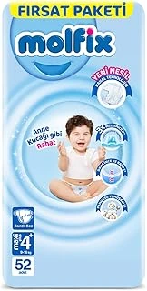 Molfix 3D Bebek Bezi 4+ Beden (9-16 Kg) Maxiplus, Fırsat Paketi, 52 Adet ürün görseli 1