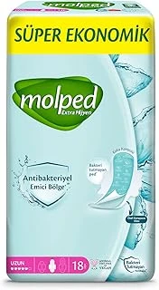 Molped Hijyenik Ped Ekstra Hijyen Uzun Süper Ekonomik Adet ürün görseli 1