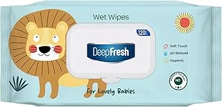 Deep Fresh Islak Mendil Lovely Babies Aslan 120 Yaprak ürün görseli 1