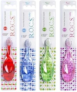 R.O.C.S. Baby Fırçası (Asorti) Ihlamur Özlü Florürsüz Bebek Macunu Seti ürün görseli 1