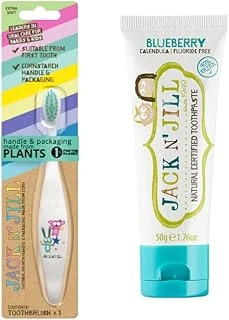 N' Jıll N Jill Bebek/Çocuk Fırçalama Seti (Bunny&Koala Fırçası + Yaban Mersini Aromalı Macunu 50G) ürün görseli 1