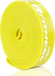 Furinno Rfitness Profesyonel 104 Cm Uzun Döngü Streç Lateks Egzersiz Bandı, Sarı ürün görseli 1