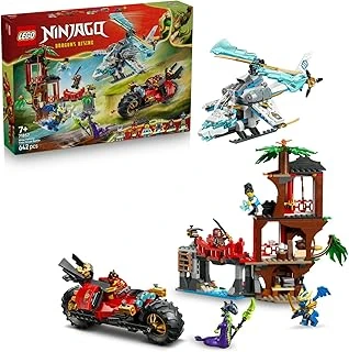 Ninjago Ninja Aracı Ağaç Ev Savaşı 71857-7 Yaş Üzeri Çocuklar Için Kai, Zane, Jay, Euphrasia Asit Canavarı Minifigürleri İçeren Yaratıcı Oyuncak Yapım Seti, Hediye Fikri (642 Parça) ürün görseli 1