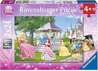 Ravensburger Wd - Büyülü Prensesler - 2X24P Puzzle - 88652 ürün görseli 1