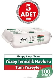 Sleepy Easy Clean Yüzey Temizlik Havlusu 100' Lü X 5 Adet ürün görseli 1