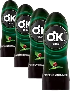 Okey Ginseng Masaj Jeli 200 Ml (4 Paketi) ürün görseli 1