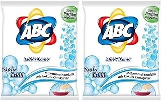 Abc Toz Deterjan 600 Gr Soda Etkili Sade 2Li Paket ürün görseli 1