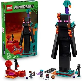 Minecraft Enderman Kulesi 21279 - Video Oyunu Seven 9 Yaş Üzeri Çocuklar Için Minecraft Temalı Kule İçeren Yaratıcı Oyuncak Yapım Seti, Doğum Günü Hediyesi (867 Parça) ürün görseli 1