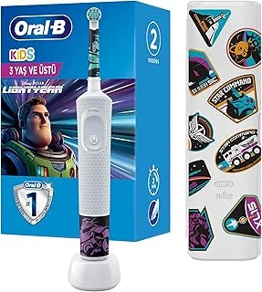 Çocuk Şarjlı/Elektrikli Fırçası Lightyear D100 + Seyahat Kabı Özel Seri ürün görseli 1