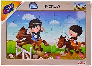Playwood Ahşap Eğitici Puzzle Sporlar ürün görseli 1