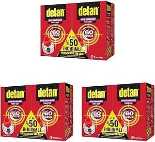 Detan 60 Gece Elektrolikit 2.Si%50 Yedek (3 Paketi) ürün görseli 1