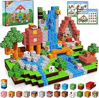 Manyetik Yapı Çocuk Manyetik Bloklar İnşaat Oyuncağı 100 Parça Manyetik Küp Erkek Kız Çocuklar Için Yaratıcı Oyuncak Montessori 4 Yaşından Büyük Çocuklar Için Manyetik Bloklar ürün görseli 1
