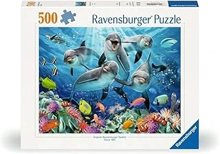 Ravensburger 500P Puzzle Yunuslar, Yapboz ürün görseli 1