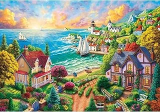 Anatolian Puzzle - Sahildeki Köy / 260 Parça Puzzle, #3343 ürün görseli 1
