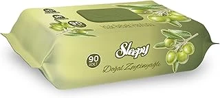 Sleepy Zeytinyağlı Islak Bebek Havlusu (1 X 90 Adet) ürün görseli 1