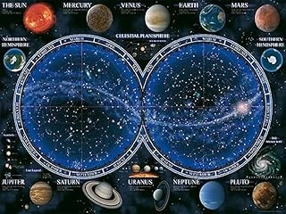 Ravensburger 1500P Puzzle Gök Haritası, Yapboz ürün görseli 1