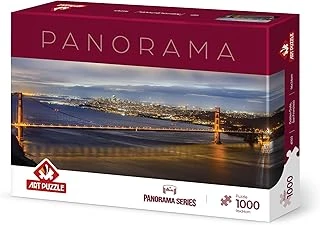 Puzzle Gate,San Francisco 1000 Parça Panorama Puzzle ürün görseli 1